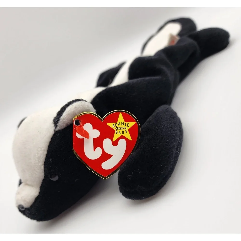 TY Beanie Baby - STINKY‎ the Skunk (8 inch)